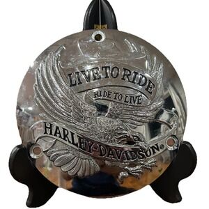 Harley Davidson V Twin 420951 Chrome Derby Cover 94-03 Sportster Live Ride Eagle